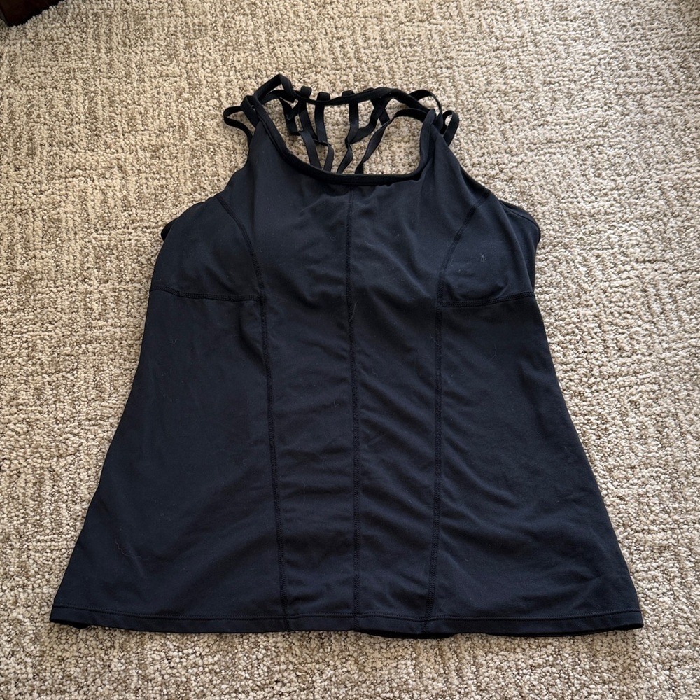 Fabletics Black Atheltic Tank Top